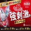 ウィルキンソンでデジタルポイントや夏の豪華賞品が10万2,075名に当たる懸賞